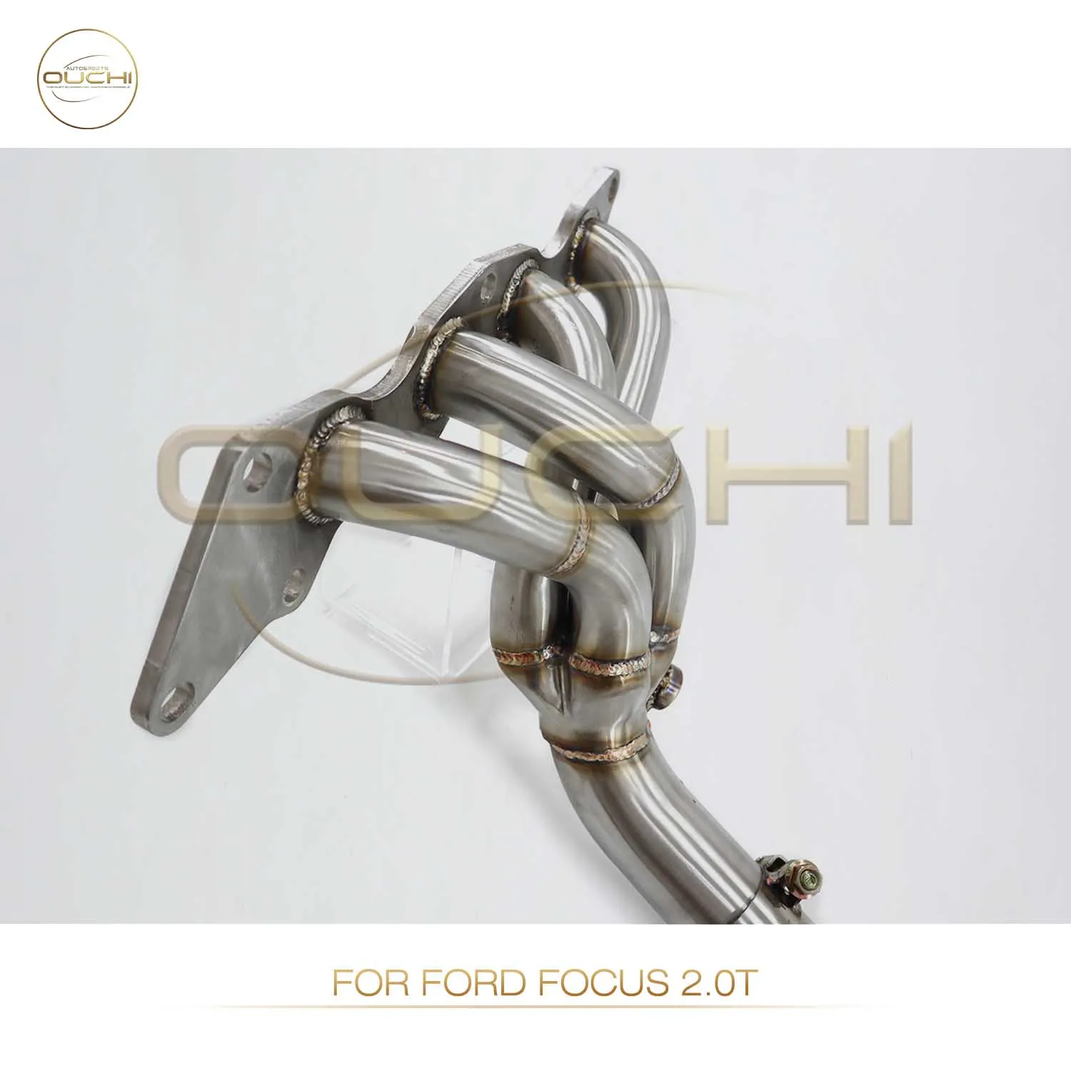 High Flow Performance manifold for Ford Focus 2.0T OUCHI Exhaust System Stainless steel Without Heat shield Auto Parts Header