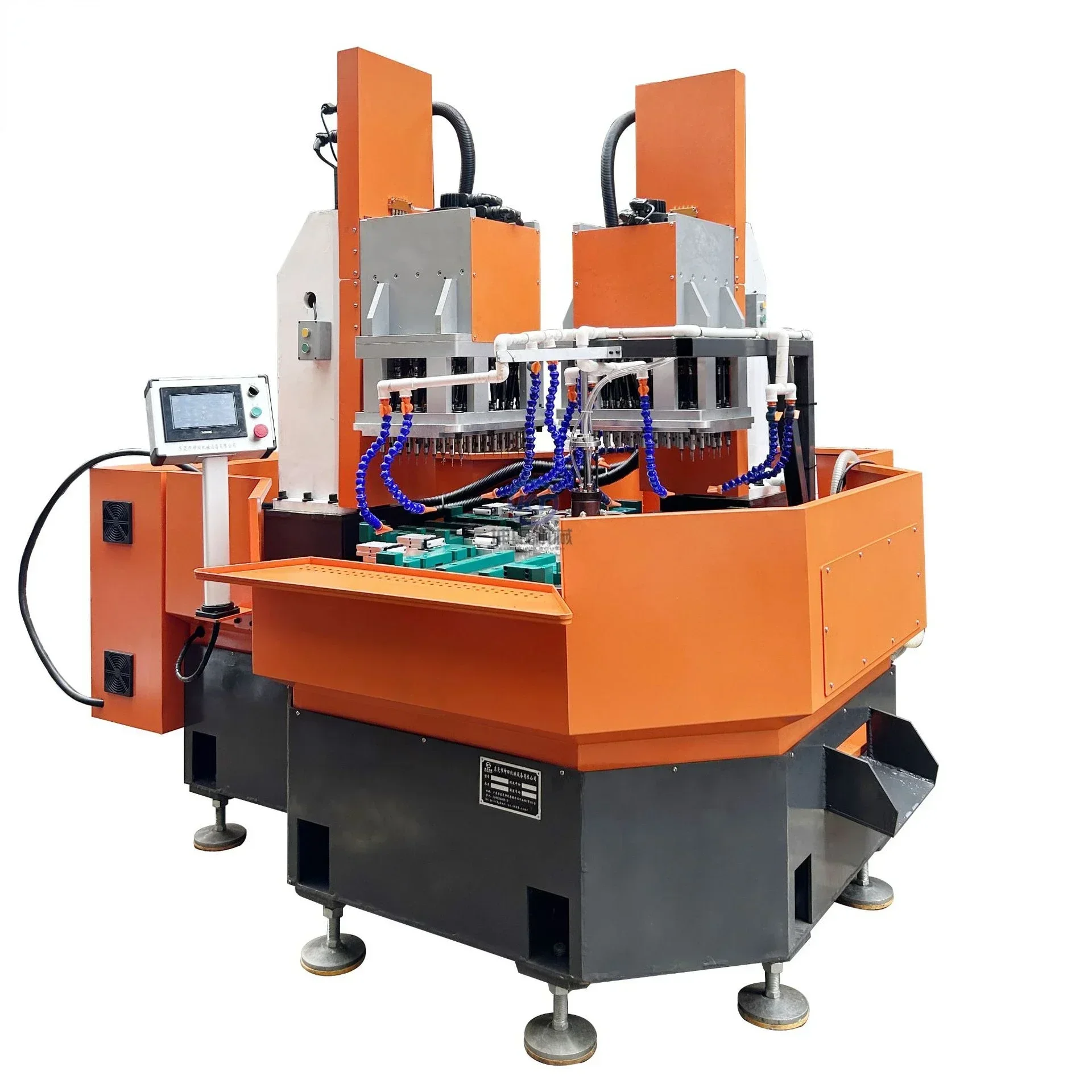 Machine à Tarauder et à Chanfreiner, Filetage Multi-Axes CNC de Haute Précision