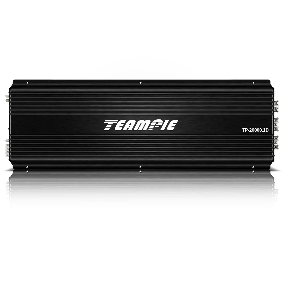 2025Factory Wholesale Car Amplifier Class D Monoblock Low Range 1 OHM 20000W RMS Korea Teampie TP-20000.1D