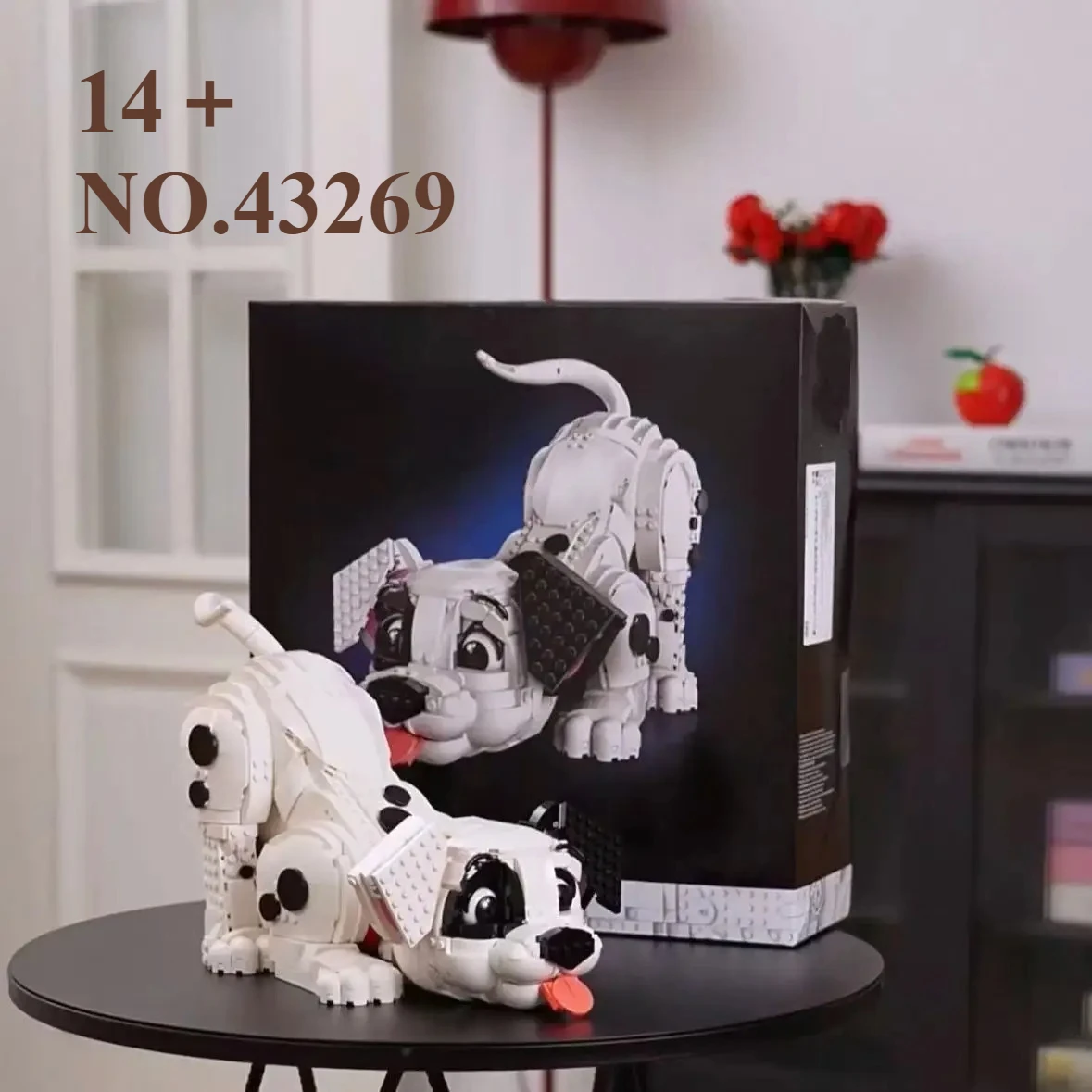 

2026 в наличии 43269, модель щенка из мультфильма 101, строительные блоки, креативная сборка, образовательный подарок для собаки