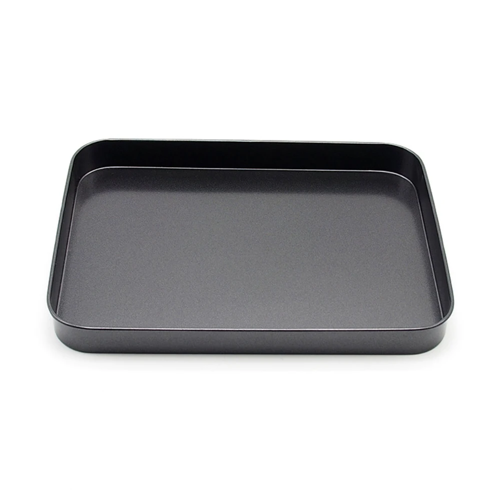 Rectangular Non-stick Bread Cake Baking Tray Baking Tray Oven Rectangular Black Baking Tray Diy Baking