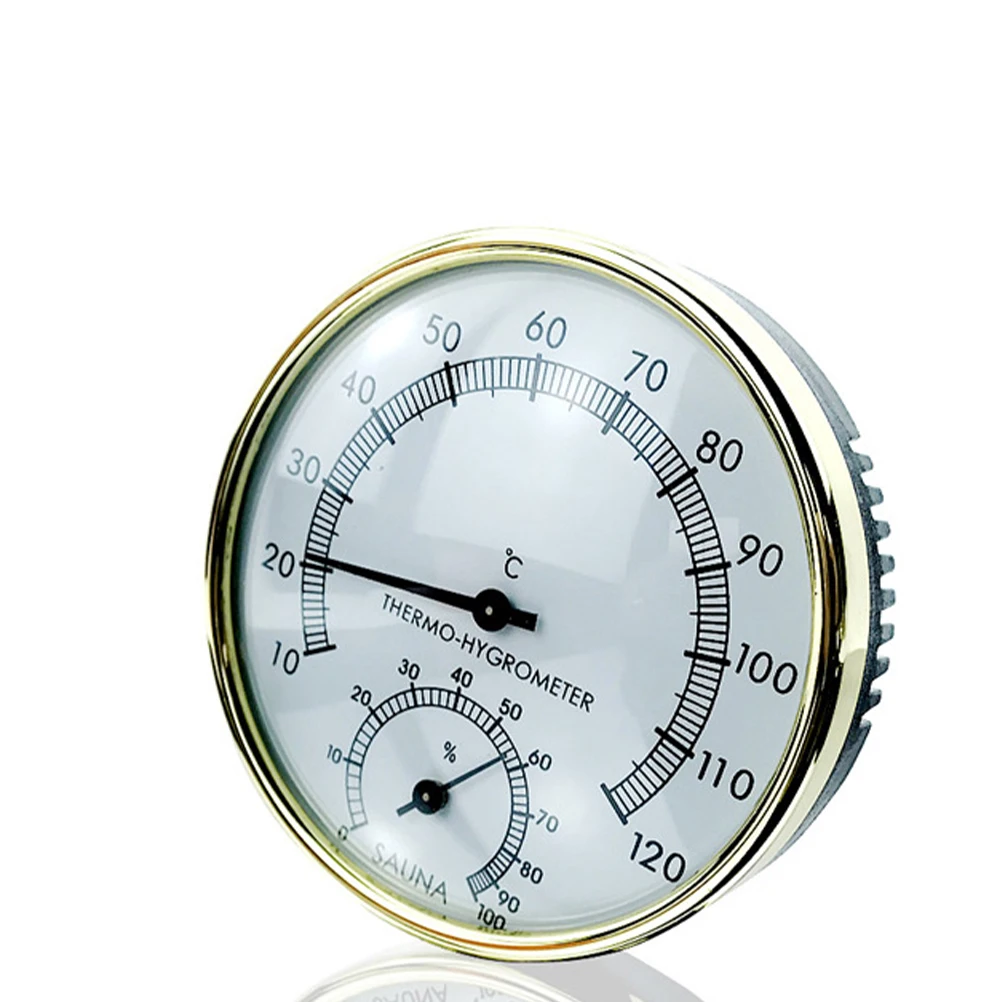 

Analog Hygrothermograph Humidity Temperature Meter Modern Clear Dial Suitable Sauna Indoor Terrarium Celsius Environment Great