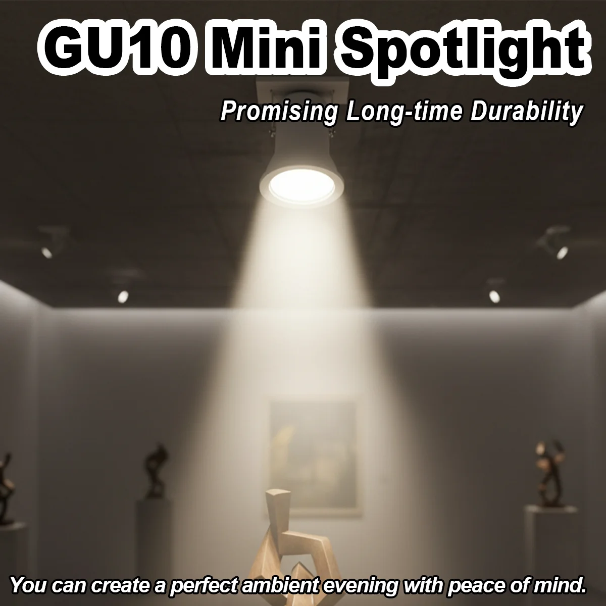 Мини-светодиодный прожектор Gu10 3 Вт с регулируемой яркостью, галогенная лампа 35 Вт, маленькие лампы 35 мм, 220 В, сменные прожекторы 110 В, 6000 К, холодный белый декор