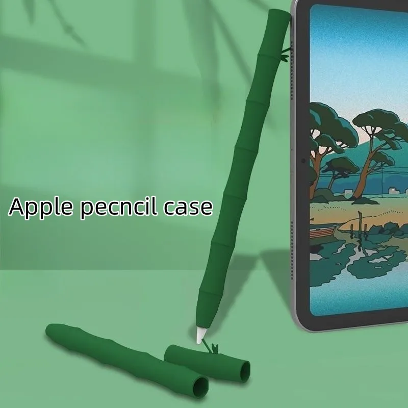 Piórnik do tabletu Apple Pencil 1. 2. generacji Pro Stylus Pen Pokrowiec ochronny Miękki silikonowy, odporny na wstrząsy, antypoślizgowy rękaw