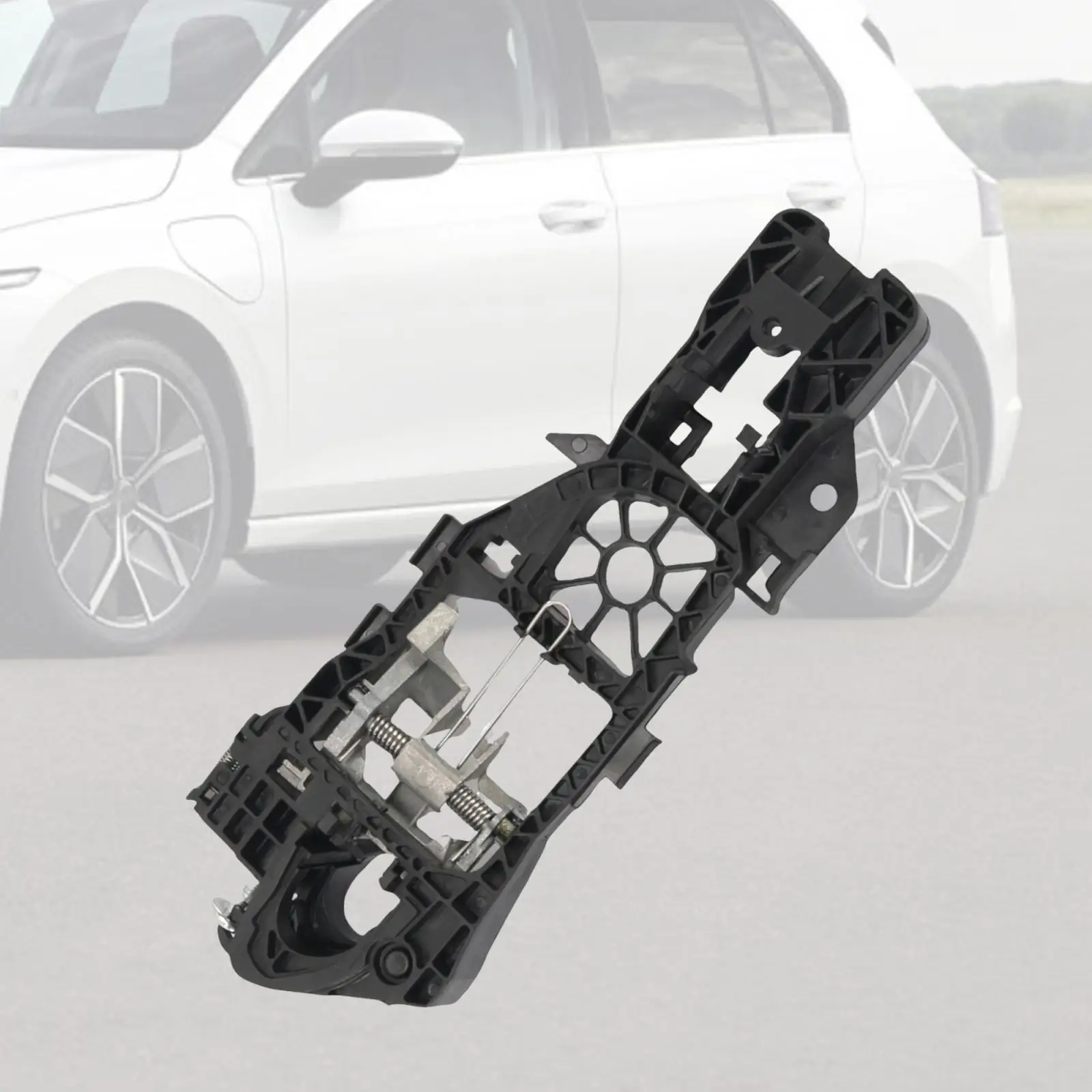 

Exterior Door Handle Bracket Car Accessories for VW Passat 2006-2010 Professional Easy to Install Repair Part Replace Left Side