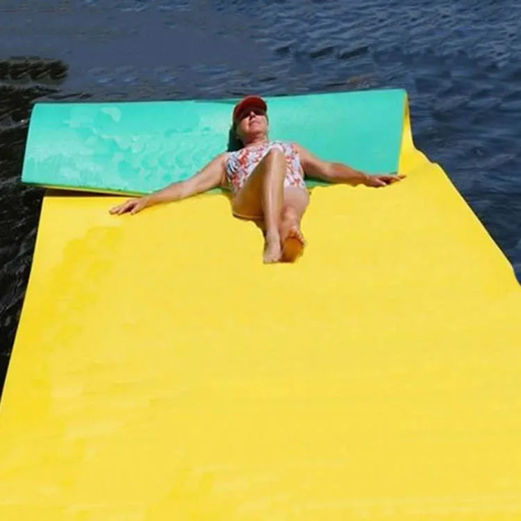 

Hot Sale High Flotation Floating Foam Mat Swimming Recreation Water Mattress Floating Water Foam Mat