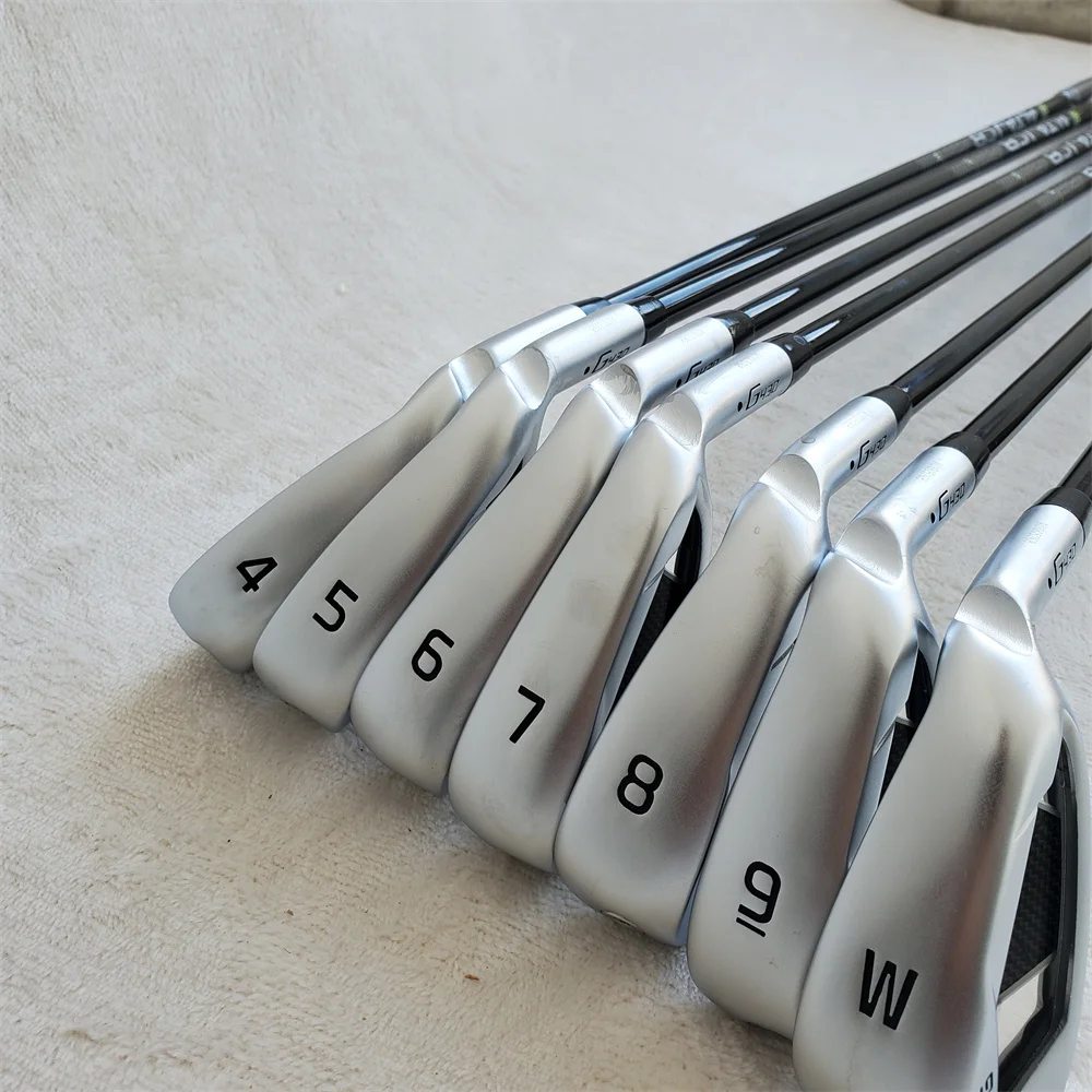 

Men Brand Golf irons G Golf club 4-30 iron Set 4-9 W (7pcs) With Steel/Graphite Shaft Head Cover