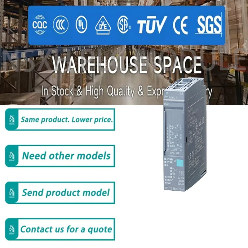 

Новый оригинальный 6ES7138-6BA01-0BA0 6ES7 138-6BA01-0BA0 ET 200SP