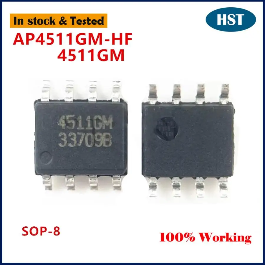 10PCS/LOT New Original 4511GM AP4511GM AP4511GM-HF SOP8 IC Chip