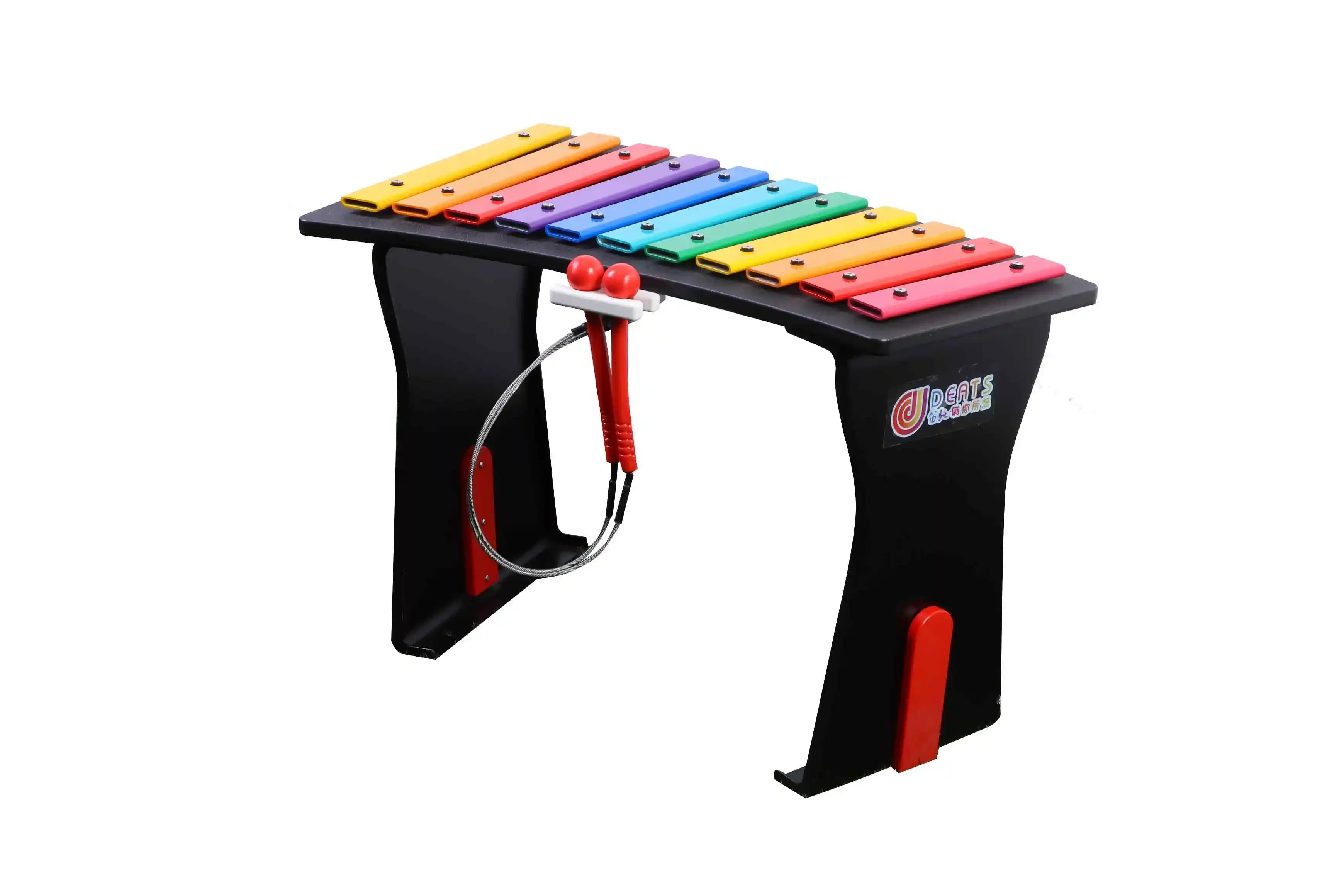 Musical Instrument Set Outdoor Playground Equipment Percussion Instruments Parts Harmonium School Use Steel Aluminum PE Material
