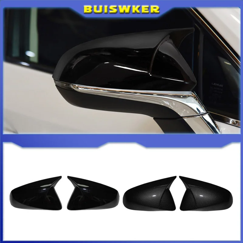 

2Pcs Side Wing modified Rearview Mirror Cover Caps For Lexus NX 200 200t 300 300h RX 200t 330 300 350 450