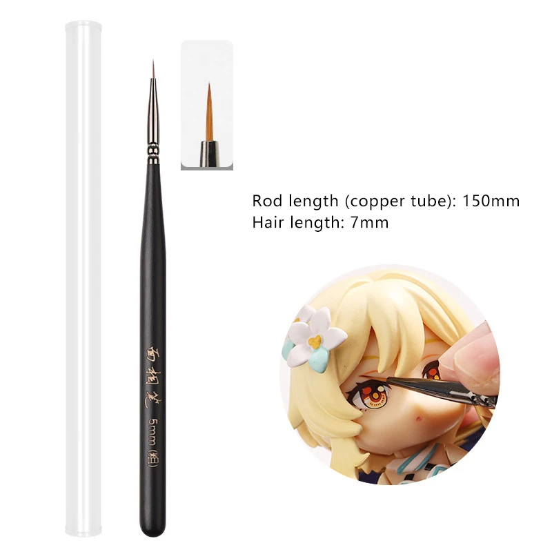 1 قطعة # 0 # 1 فرشاة النمذجة فائقة الدقة مخطط القلم لنموذج هواية تلوين النصي بطانة فرش تلوين النصي بطانة فرش