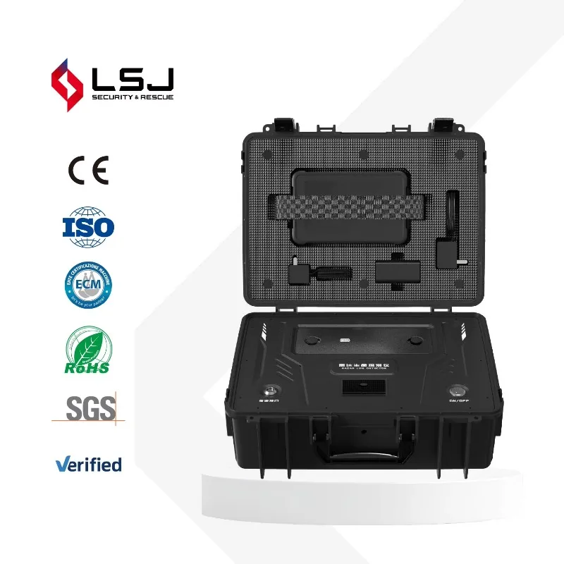 LSJ-M 2D Ground Penetrating  R adar  D etector L ocator Life-Saving Urban Search Rescue Equipment R adar Life D etector
