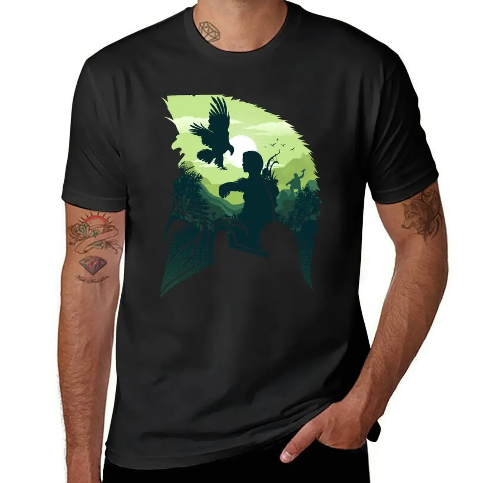 

Eagle Bearer Warrior v2 T-Shirt custom t shirt customizeds shirts graphic graphic tee shirt compression shirt men