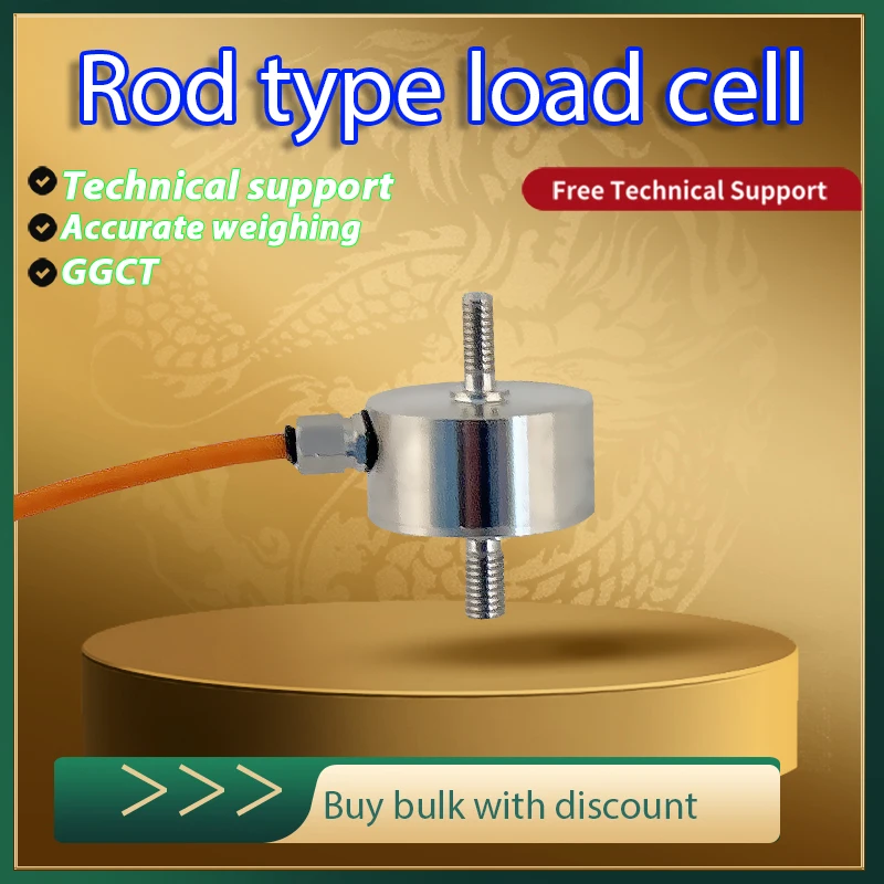 Precision Tension Transducer Sensor Micro Pull Rod Load Cel Precise Measurement, Anti-Corrosion, Wear-Resistant, Custom Sizes
