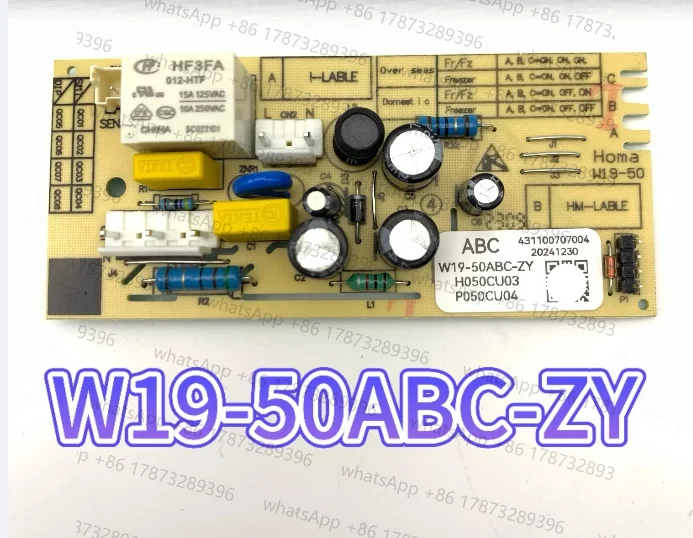 1pcs New For Homa Refrigerator Control Board W19-50AC/W19-50ABC/W19-50AB-ZY Circuit PCB W19-50 Fridge Motehrboard Freezer Parts