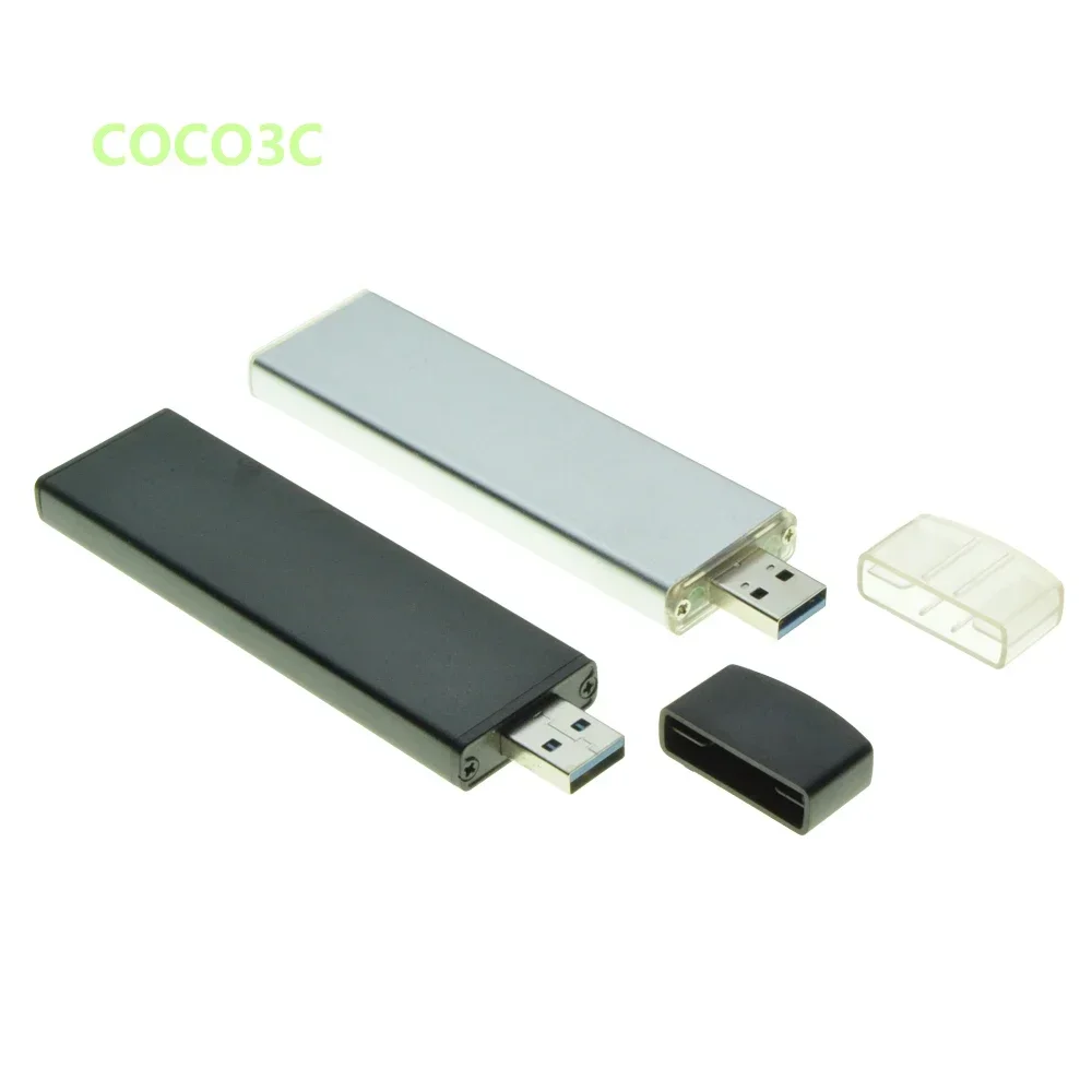 USB 3.0 to M.2 SSD Portable Mobile Box USB3.0 to B+M key NGFF Hard Disk adapter M2 SSD External HDD Enclosure