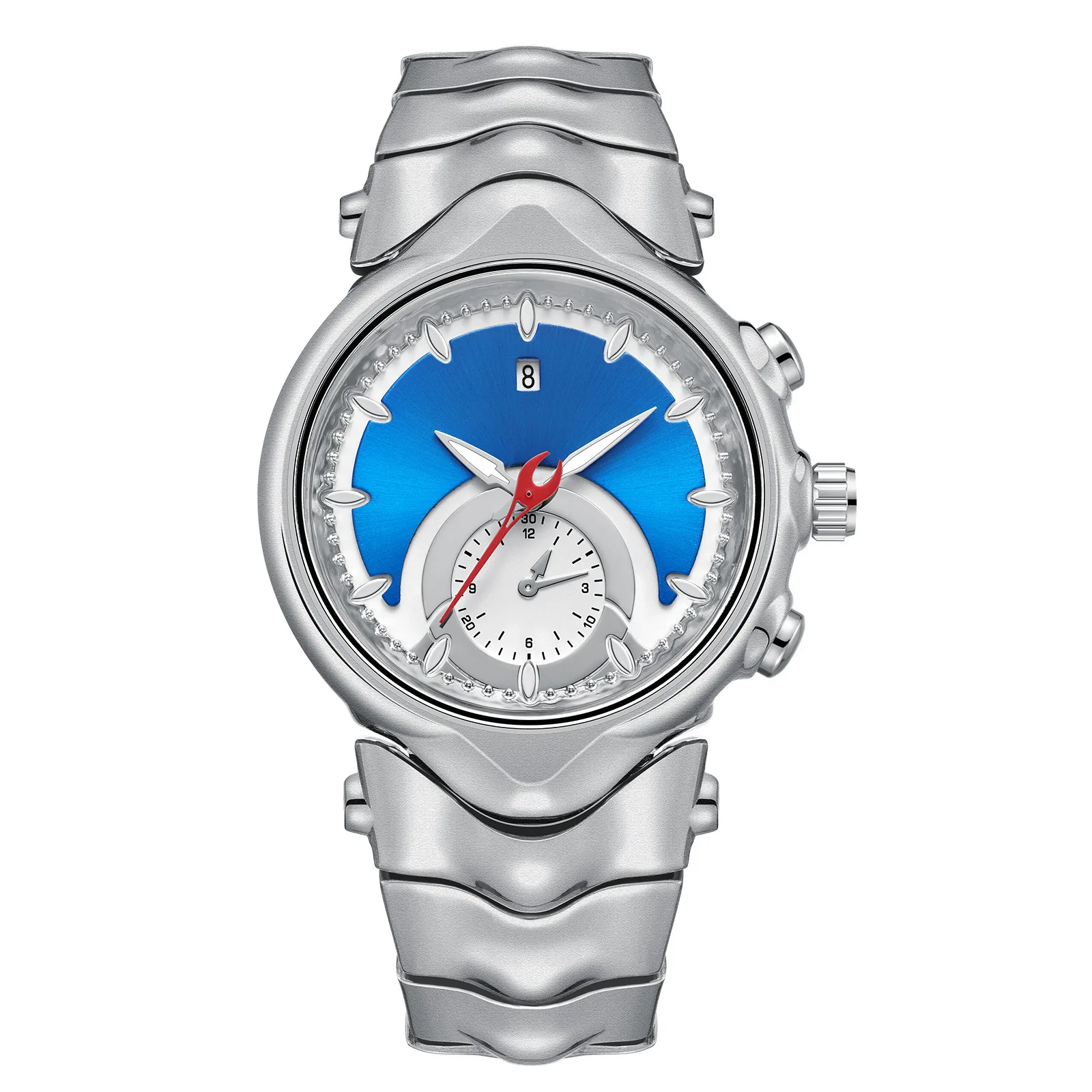 Popular Unique Shape Men's Watch Non-Mechanical Sporty Fashion Ins Small Design Trendy Men's Accessory