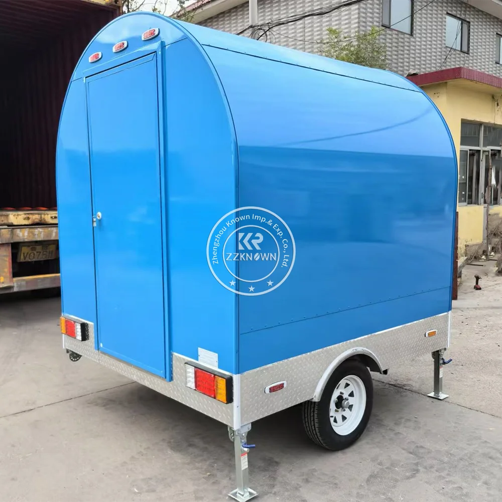 Customized Fast Food Van Trailer for Sale Snack Hot Hog Mobile Street Restaurant Street Ice Cream Food Truck Coffee Kiosk