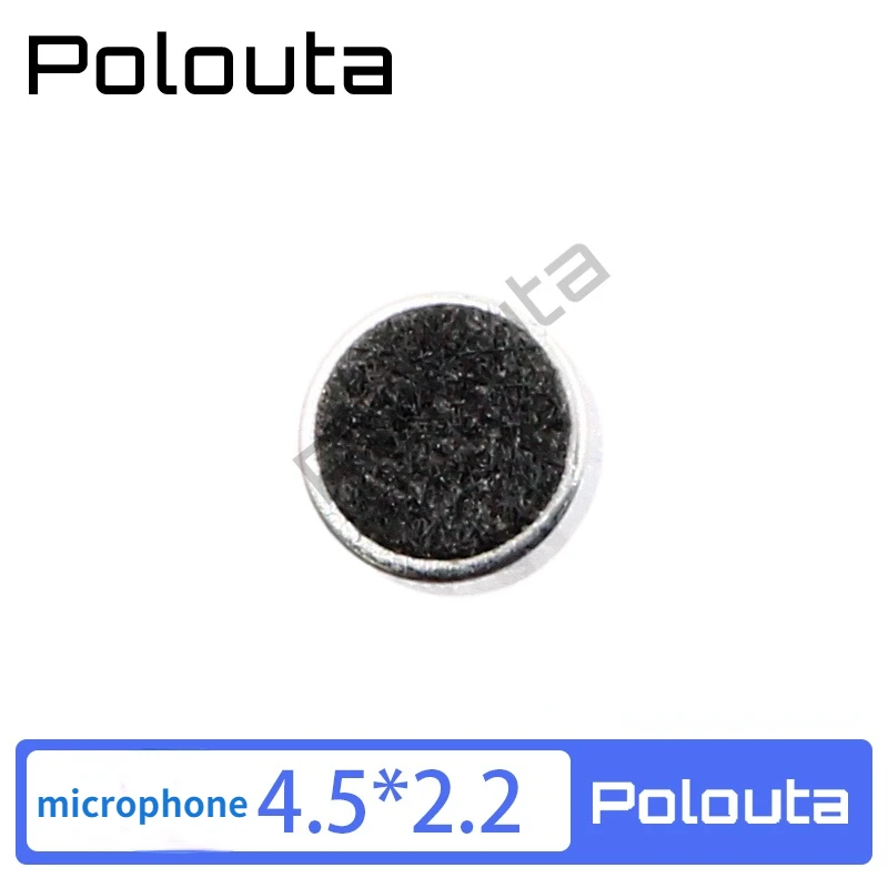 10 pces microfone 9*7mm 4.5*2.2mm 6*2.2mm capacitivo electret microfone com pinos captador microfone circuitos integrados