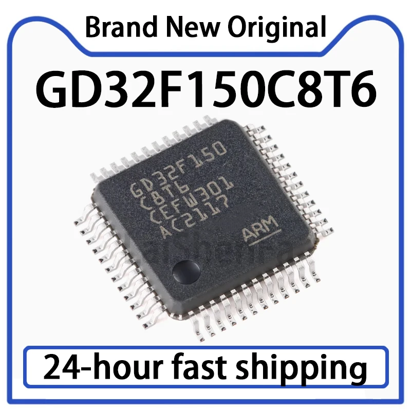 1PCS GD32F150C8T6 Package LQFP-48 32-bit Microcontroller MCU Original in Stock