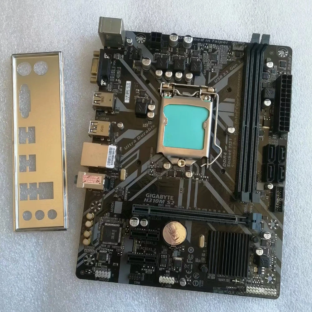 The motherboard is suitable for H310m S2 desktop computers, and 100% testing of the motherboard is OK to send