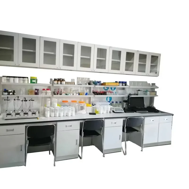 All-steel structure chemistry laboratory table physics laboratory workbench school laboratory furniture