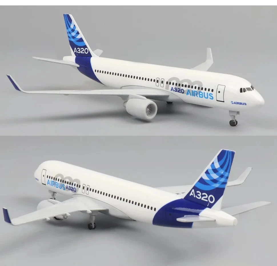 

Diecast 20cm Airbus A320 Prototype Aircraft Simulation Alloy Airliner Model Family Toys And Ornaments A320 Crafts Gifts