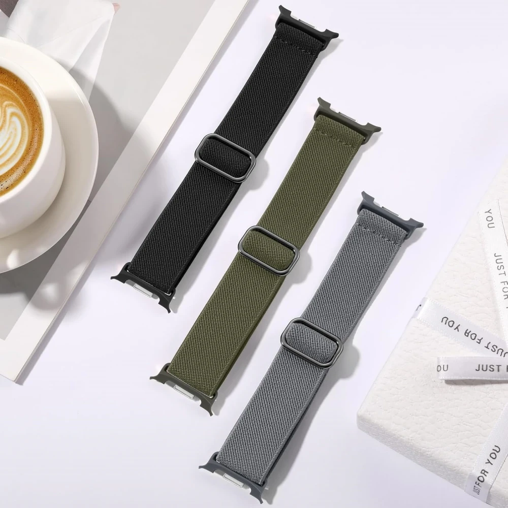 Elastic Nylon Sport Watch Strap For Samsung Galaxy Watch 8 9 44mm 40mm Classic 46mm Bracelet Waterproof Dynamic band Accessories