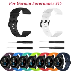 22mm Official Silicone Bracelet Strap For Garmin Forerunner 945 935 Watch Band Wristbands Forerunner945 Accessories Smartwatch