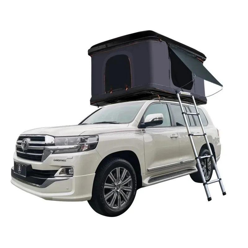 High Quality New val Automatic Pop-Up Hard Shell Car Roof Top Tent Four-Season Double Layer Ox Fabric Waterproof Outdoor Camping