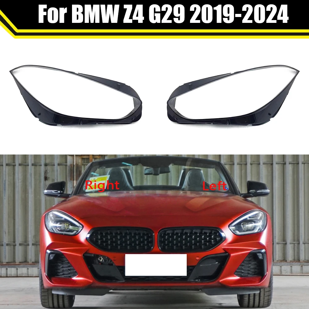 

Auto Headlamp Shell For BMW Z4 G29 2019 2020 2021 2022 2023 2024 Headlight Cover Lampshade Glass Lampcover Caps Head Lamp Case