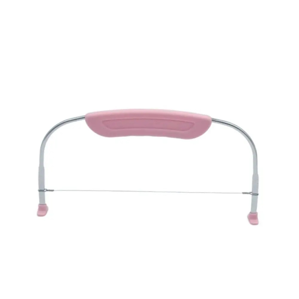 

Stainless Steel Cake Cutting Wire Single Line Adjustable Height Cake Leveler Plastic Handle Leveling Cake Slicer Bread
