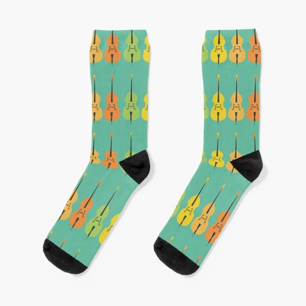 

Double Bass Tropical Basses Socks hiking loose Soccer christmas stocking Mens Socks Women's