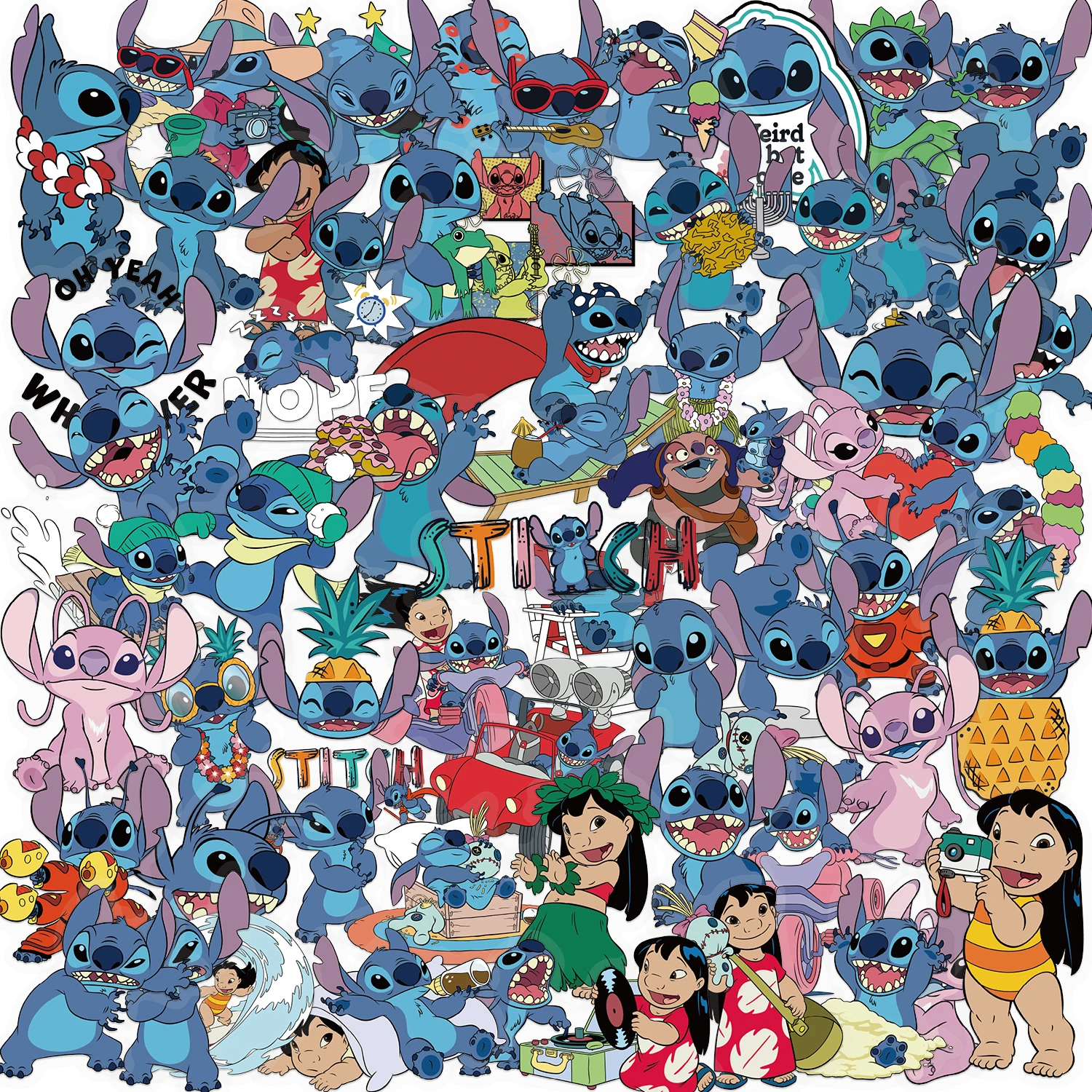 62Pcs Disney Stitch… - image