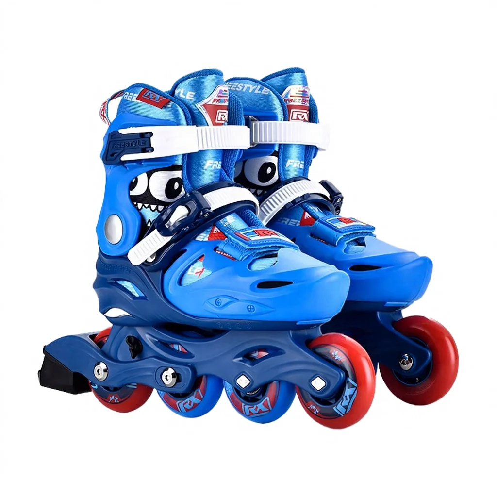 patins-a-roulettes-reglables-pour-enfants-modele-oem-pour-debutants-pour-activites-de-plein-air-pour-garcons-et-filles-style-freestyle-pour-slalom-4-roues-avec-freins-chaussures-de-patinage-pour-l’ete-et-le-printemps