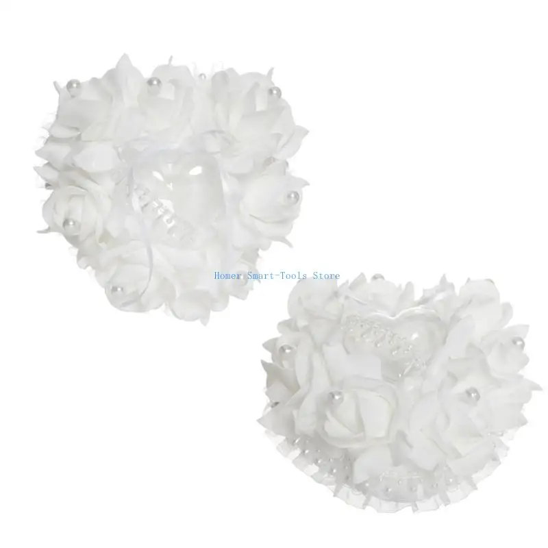 

K43C Универсальная моделируемая цветочная коробка формы сердца кольца для энтузиастов ювелирных изделий