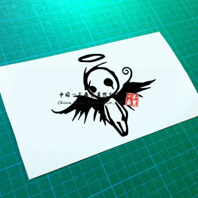 Gothic Fallen Angel Of Death Decal Sticker For Car Van Window Bumper Caravan 4x4