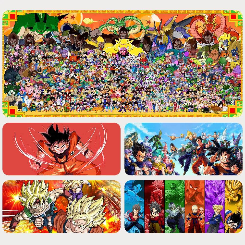 Anime D-Dragon B-Ball Z-Z Mousepad Gaming Mouse pad Gamer Pc Accessories Deskmat Keyboard Mat Desk Protector Mause Pads