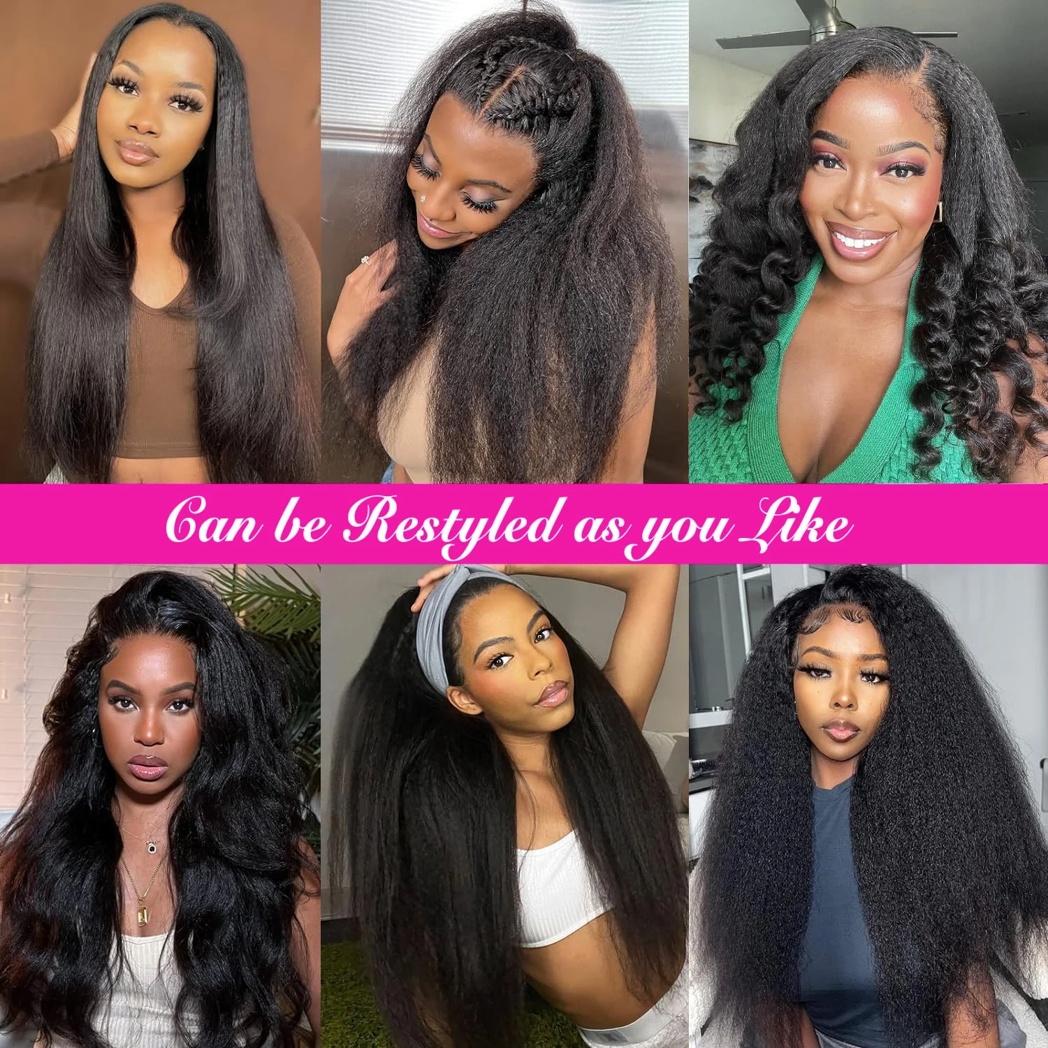 34 Inch Kinky Straight Human Hair Wigs Brazilian Remy HD Lace Wig 13x6 Human Hair For Women Pre Plucked 13x4 Lace Front Wig 220%