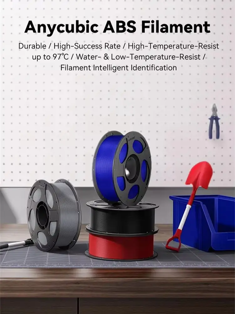ANYCUBIC Filament ABS Drukowanie 3D PLA Odporność na uderzenia Odporność na temperaturę Filament do drukarki 3D dla Kobra 3 Max S1C — zdjęcie produktu 7