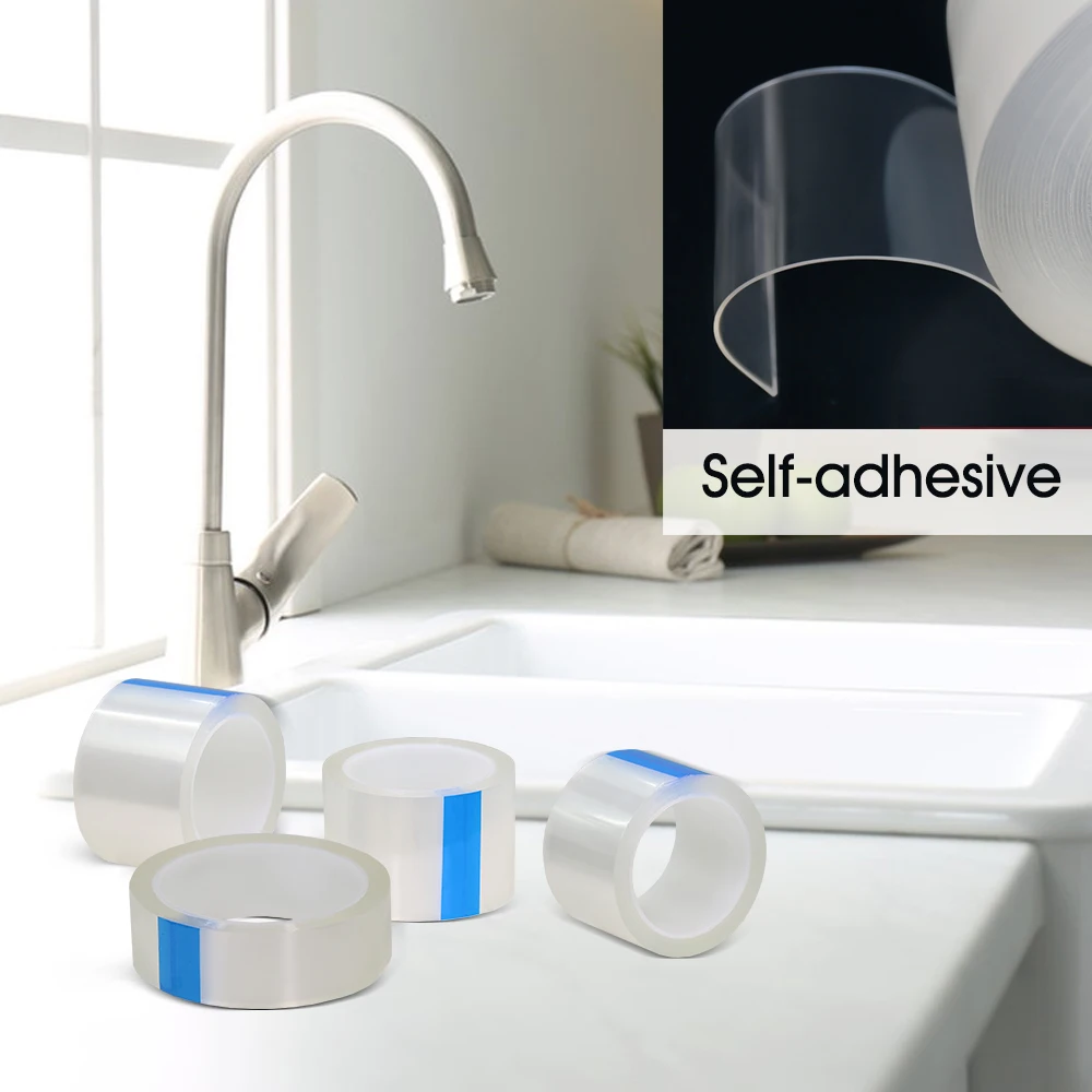 20-200MM Larghezza Singolo Lato Nano Nastro Autoadesivo Resistente Strisce Adesive Trasparenti Forte Appiccicoso Multiuso Riutilizzabile