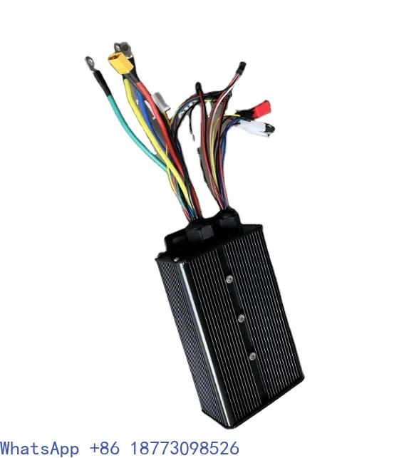 YF 48-72V 45A Square Wave Controller with Cycle Connector for 52V72V 2000W Electric Bike Hub Motor Kits