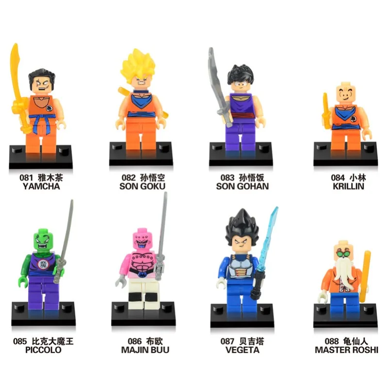 Dragon Ball el Rey Mono, muñecas humanoides, juguetes, mini personajes, juguetes para niños, regalos de cumpleaños, personajes de dibujos animados,