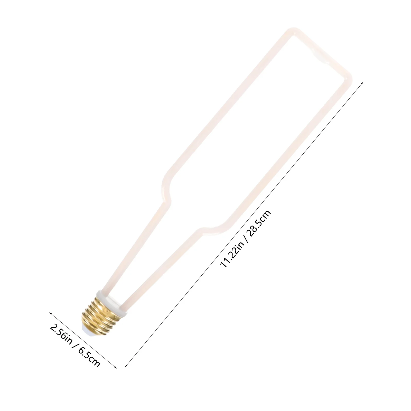 Lampadina retrò E27 2700K Lampadina a LED bianca calda Design lineare creativo Alta Cri per la casa Hotel Ristorante Decorativo