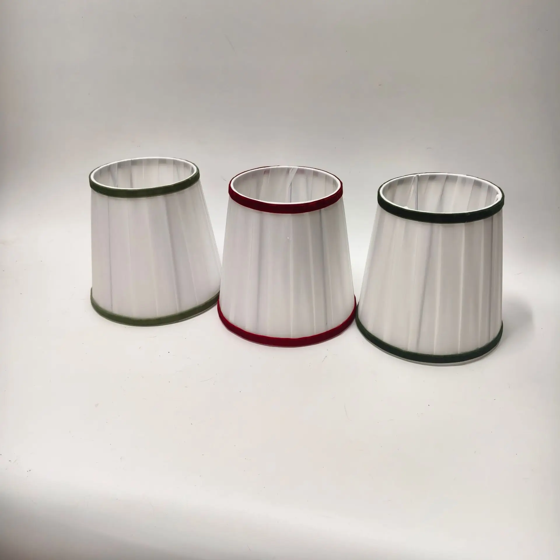 

Handmade Wrapped Cloth Lampshade Bedroom Dining Room Wall Lighting Fixtures Accessories Minimalist Lampcovers