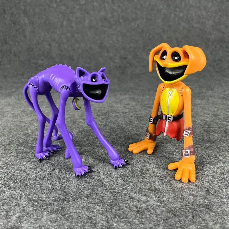 Poppy Playtimes Smiling Critters Series Catnap Terror Monster Cat Figurine Collectible PVC Model Toy Game Ornament Gift