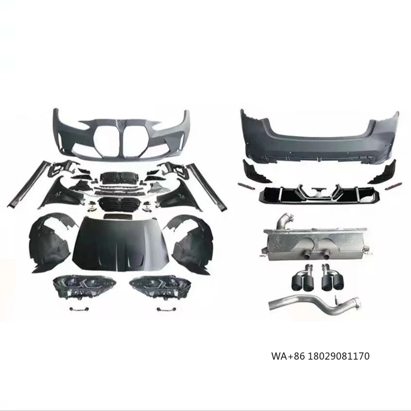 

F32 F33 F36 Обновление G82 M4 Широкий корпус Аксессуары для подтяжки лица Bodykit Фари для комплекта кузова 4-й серии
