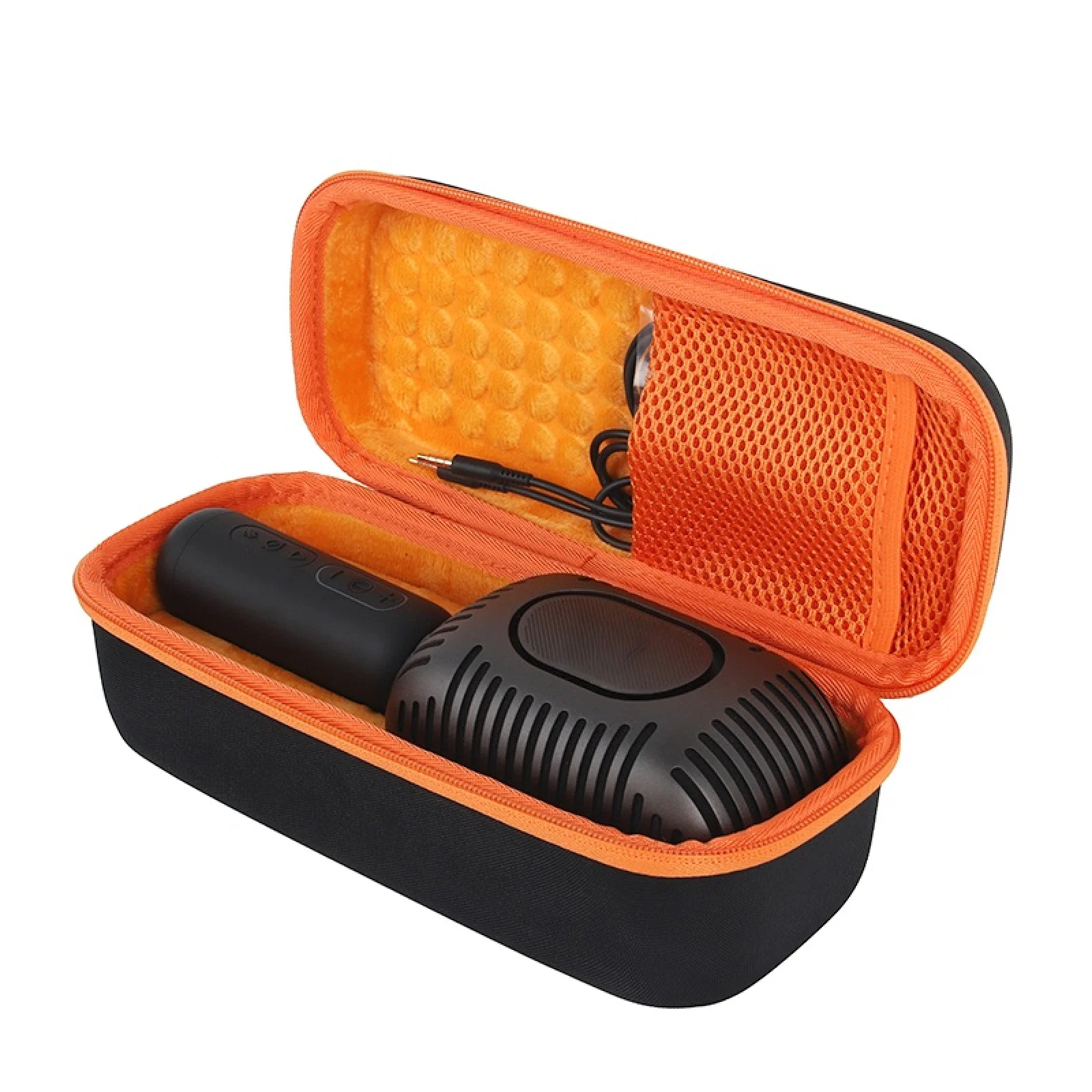 Microphone Storage Bag for JBL KMC600 / KMC500, Shockproof Hard EVA Microphone Case Portable Storage Box Travel Carrying Case