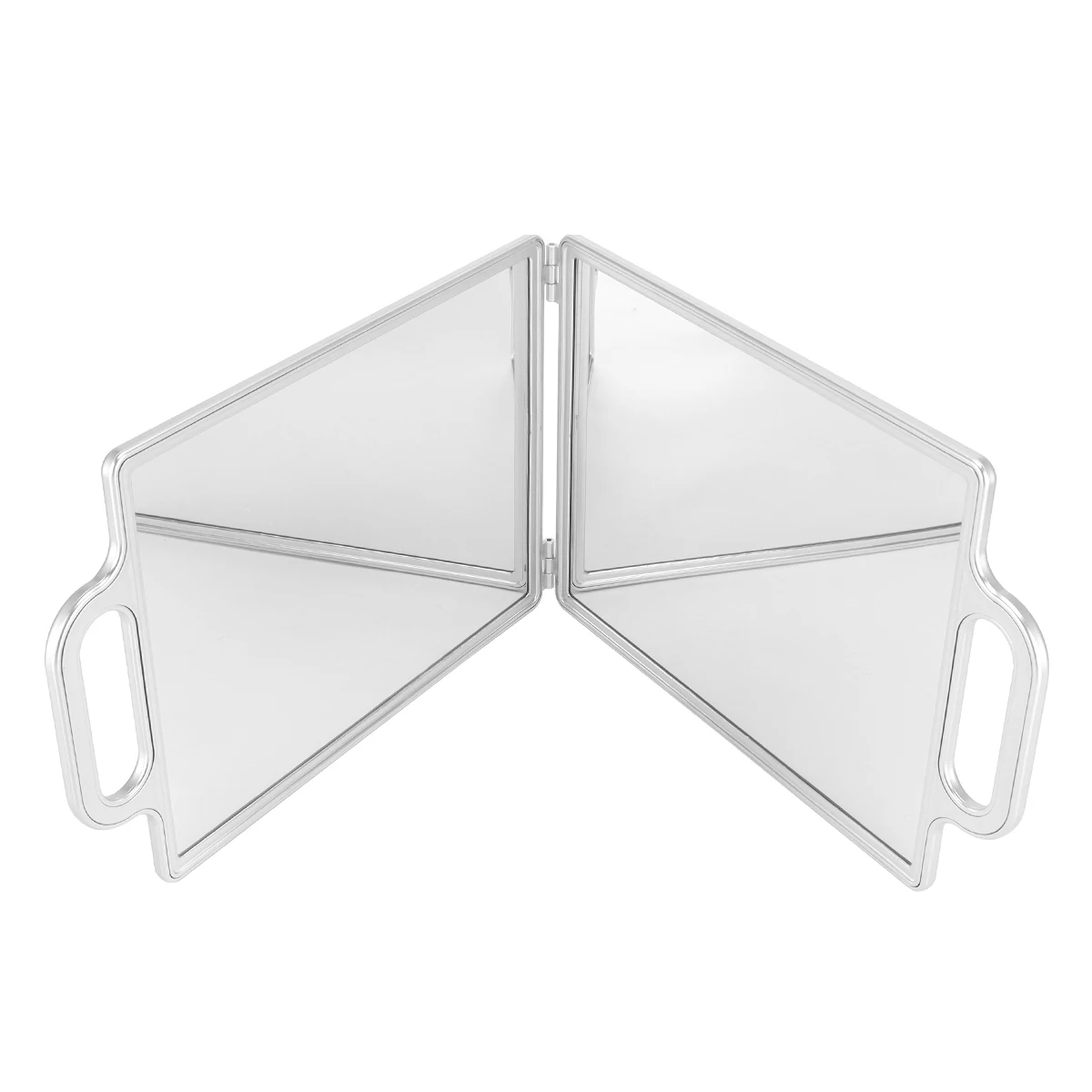 مرآة احترافية محمولة على الوجهين ، مرآة تزيين المكياج ، أدوات الصالون ، تصفيف الشعر والحلاقين #4